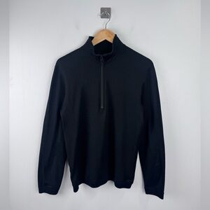 Reigning Champ Men‎ Black Quarterzip Size Small